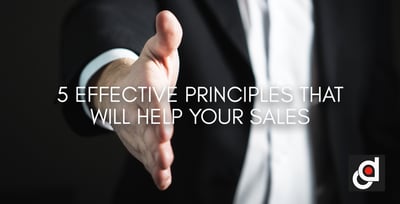 5 EFFECTIVE PRINCIPLES THAT WILL HELP YOUR SALES