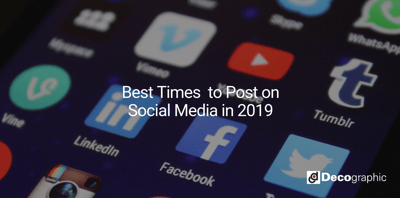 Best Times  to Post on Social Media in 2019