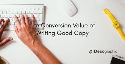 The conversion value of writing good copy